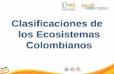 Clasificación de los Ecosistemas colombianos