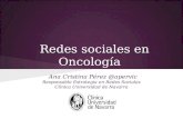 Redes sociales en oncologia COE IX 2013