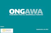 Presentación general de ONGAWA, Ingeniería para el Desarrollo Humano
