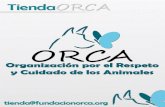 Fundación O.R.C.A. - Catálogo Tienda Julio 2014
