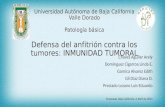 3. defensa del anfitrión contra los tumores, inmunidad tumoral