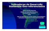 Indicadores de Desarrollo Sostenible Geo Referenciados