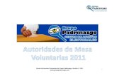 Elecciones 2011: Autoridades de Mesa Voluntarias