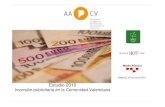 Estudio de inversión publicitaria de la Comunitat Valenciana 2010