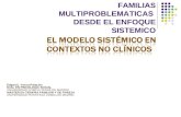 Psicología social de la familia modelo sistémico de intervención