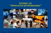 Unidad 16: Itinerarios profesionales