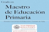Grado Maestro Educacion Primaria_Avila 2012-2013