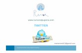 Cómo utilizar Twitter para la promoción de actividades y negocios turísticos- Proyecto Rumo. Redes Sociales.