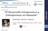 Presentacion desayuno 24 de mayo el desarrollo intrapreneur y entrepreneur en panama