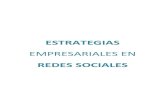 Estrategias empresariales en redes sociales - Septiembre 2012