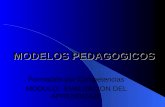 Modelos Pedagogicos, Evaluacion del aprendizaje