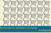 E-Commerce: atención al cliente