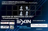 11º Webinar EXIN en Castellano: Gestión de Servicios con ITIL (r)