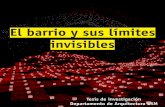 El barrio y sus límites invisibles - Tesis Carlo Alarcón