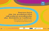 Derechos de la poblacion afrodescendiente en america latina