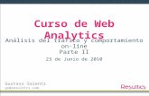 Modulo Web Analytics-Clase N2- Prof. Gustavo Saientz- Fecha: 23-06-2010