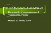 GarcíA Mendoza Juan Manuel Trabajo 2do, Parcial