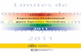 Limites de Exposicion Para Agentes Quimicos Na Espanha 2011web