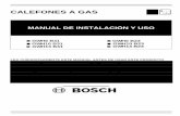 Manual Calefones Bosch Confort 10-5-17!4!22 7kw de Tiro Natural