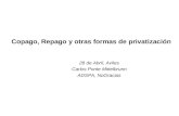 Copago, Repago y otras formas de privatización 28 de Abril, Aviles Carlos Ponte Mittelbrunn ADSPA, NoGracias.