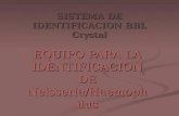 Sistema de Identificacion Bbl Crystal