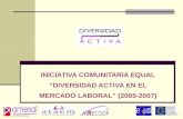 INICIATIVA COMUNITARIA EQUAL DIVERSIDAD ACTIVA EN EL MERCADO LABORAL (2005-2007)