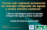 Henry Chaves kiel Consultor Instituto de Políticas para la Sostenibilida (IPS) Curso sub regional presencial en manejo integrado de aguas y areas marino-costeras.