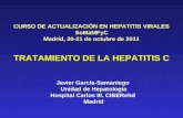 CURSO DE ACTUALIZACIÓN EN HEPATITIS VIRALES SoMaMFyC Madrid, 20-21 de octubre de 2011 CURSO DE ACTUALIZACIÓN EN HEPATITIS VIRALES SoMaMFyC Madrid, 20-21.