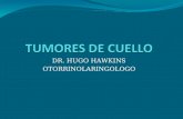 DR. HUGO HAWKINS OTORRINOLARINGOLOGO. Concepto Por tumores de cuello se entiende todo aumento de volumen que comprenda por debajo de la mandibula por.