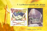 7. La Resurrección de Jesús 18 Puntos Doctrinales Pastor: Jorge Toro Sr.