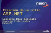 Creación de un sitio ASP.NET Leonardo Diez Dolinski Servicios Profesionales Danysoft.