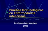 Dr. Carlos Díaz Olachea 2005 Pruebas Inmunológicas en Enfermedades infecciosas.
