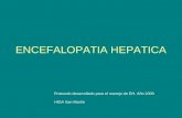 ENCEFALOPATIA HEPATICA Protocolo desarrollado para el manejo de EH. Año 2009 HIGA San Martín.