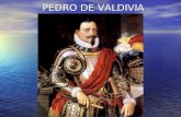 PEDRO DE VALDIVIA. CARACTERÍSTICAS DEL CUADRO - En el cuadro se puede observar a Pedro de Valdivia. -El cuadro está pintado sobre lienzo. Está pintado.