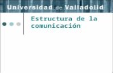 1 Estructura de la comunicación. 2 Nociones de estructura, comunicación y transmisión Definición de publicidad, de Juan A. González Martín (1996: 5) Teoría.