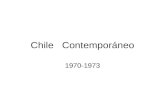 Chile Contemporáneo 1970-1973. Elecciones presidenciales 1970 Agitación y polarización política. La Derecha V/S La Izquierda. Diagnóstico Social 1970.