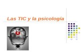 Las TIC y la psicología Mariana Souto. Concepto de TIC: Las tecnologías de la información y la comunicación (TIC) agrupan los elementos y las técnicas.