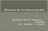 Historia Nivel Superior - Diploma St. Brendans School.