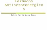 Serotonina y Fármacos Antiserotonérgicos Dulce María Luna Cano.