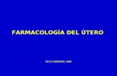 FARMACOLOGÍA DEL ÚTERO M.T.CARDEMIL 2009. Drogas Estimulantes de la actividad uterina usadas en la practica clínica OXITOCINA PROSTAGLANDINAS ALCALOIDES.