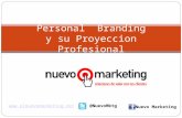 Personal Branding y su Proyeccion Profesional @NuevoMktg Nuevo Marketing.