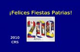 ¡Felices Fiestas Patrias! 2010 CRS. América :: bicentenario.