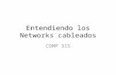Entendiendo los Networks cableados COMP 315. Network Topologies Definición – Configuración del network – cómo todos los nodos de un network están conectados.
