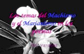 Los temas del Machismo y el Marianismo en los poemas Ms. Vazquez.