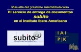 El servicio de entrega de documentos subito en el Instituto Ibero-Americano Más allá del préstamo interbibliotecario.