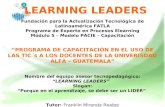 Fase Planificacion Learning Leaders