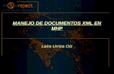 MANEJO DE DOCUMENTOS XML EN MHP Leire Urriza Oiz.