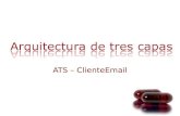 ATS – ClienteEmail. 1.Servicios en Internet 2.Arquitectura tres capas 3.ATS – ClienteEmail.