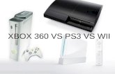 Xbox 360 Vs Wii Vs Ps3