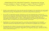 PANCREATITIS NECROTIZANTE- Experiencia Inicial Autores: Gandolfo S., Peng J., Jauregui F., Taype J., Russo O., Tachella G., Garcia.A,Pistillo N., Farina.